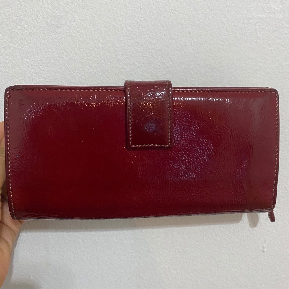⛔️SOLD⛔️Authentic Gucci Wallet. Dark Red. - Picture 2 of 12